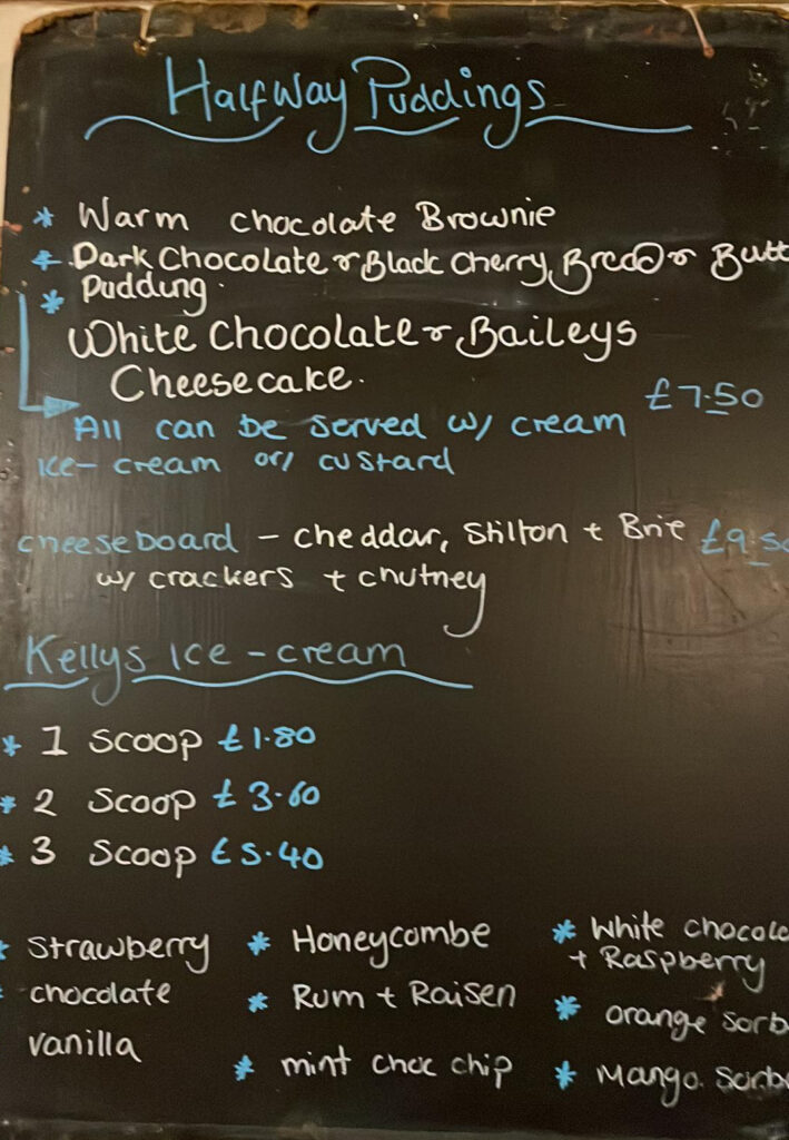 Puddings The Halfway House Pitney